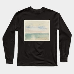 An Open Expanse of Water on the Lagoon, near Venice, 1840 Long Sleeve T-Shirt